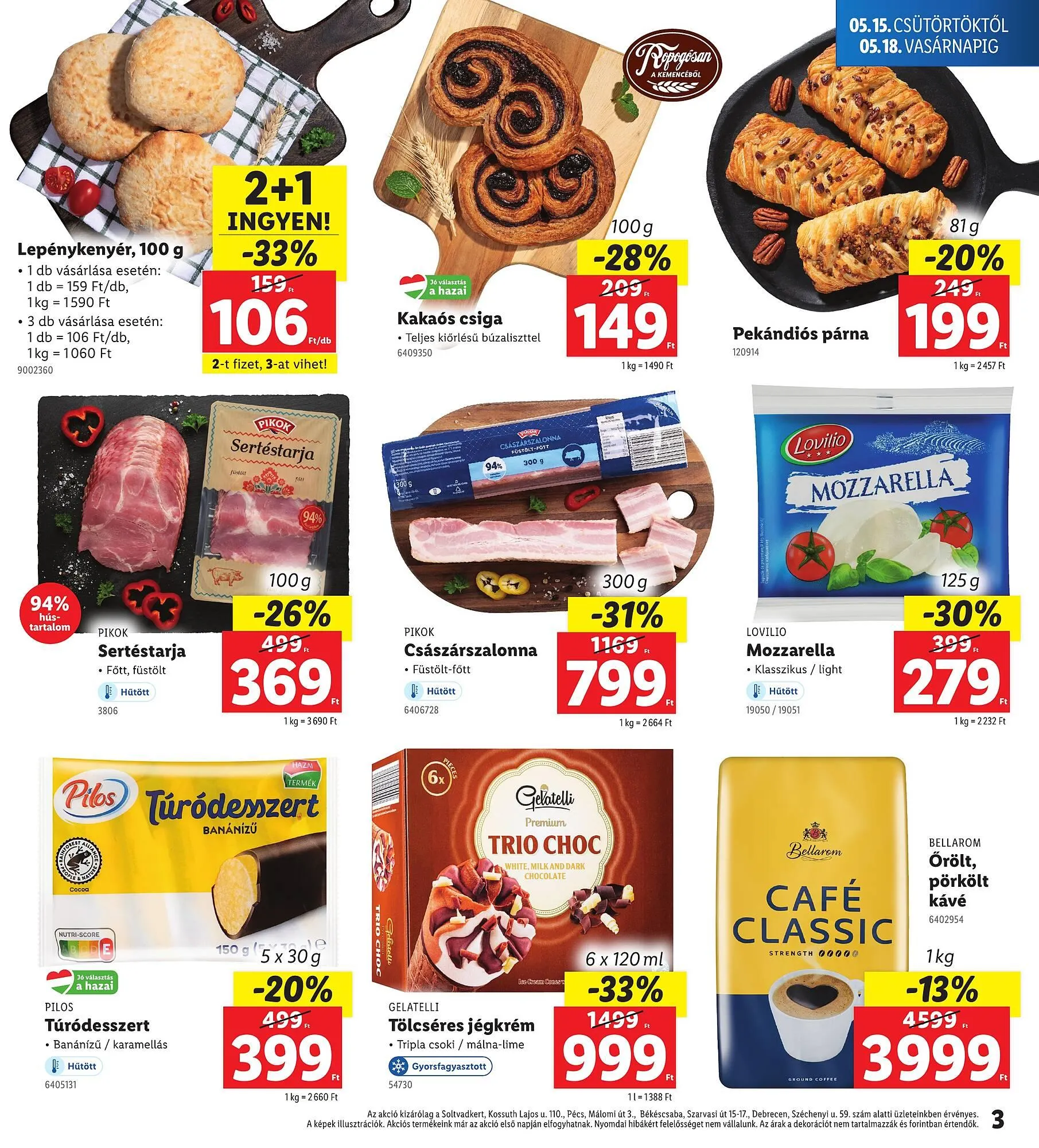 Katalógus Lidl akciós újság május 15.-tól május 18.-ig 2025. - Oldal 3