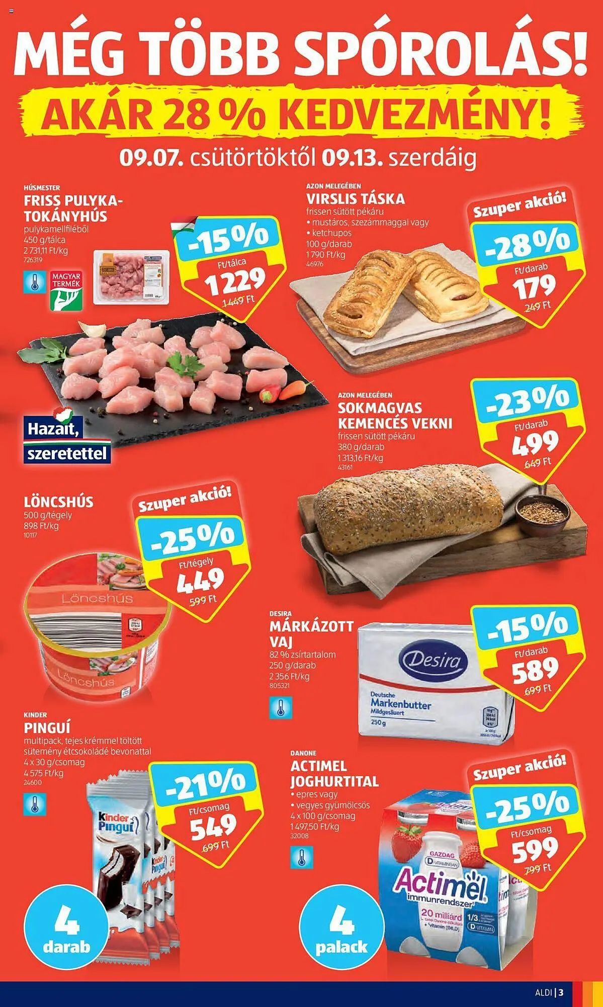 Katalógus ALDI akciós újság szeptember 7.-tól szeptember 13.-ig 2023. - Oldal 3