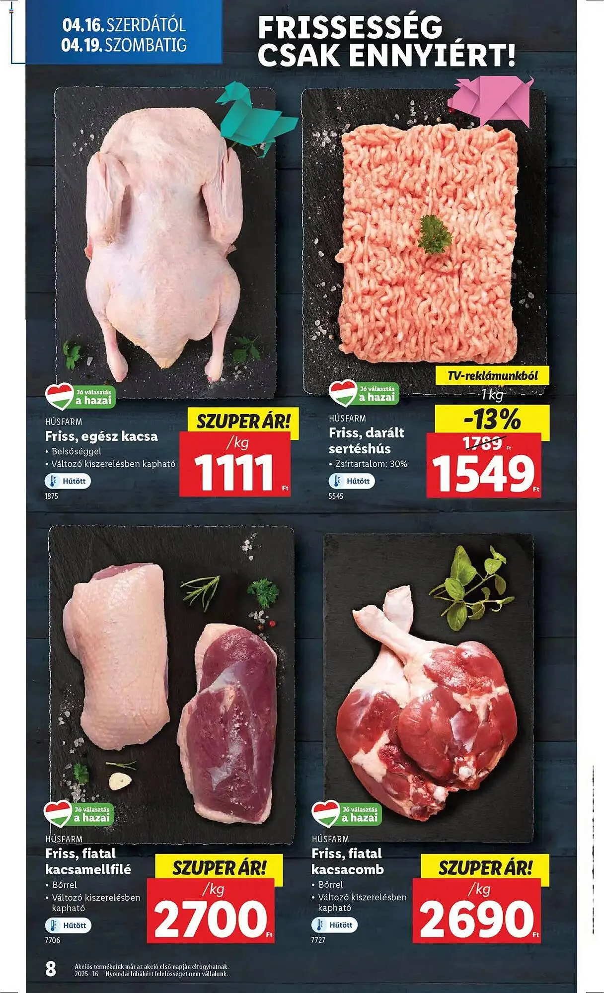 Katalógus Lidl akciós újság április 16.-tól április 22.-ig 2025. - Oldal 8