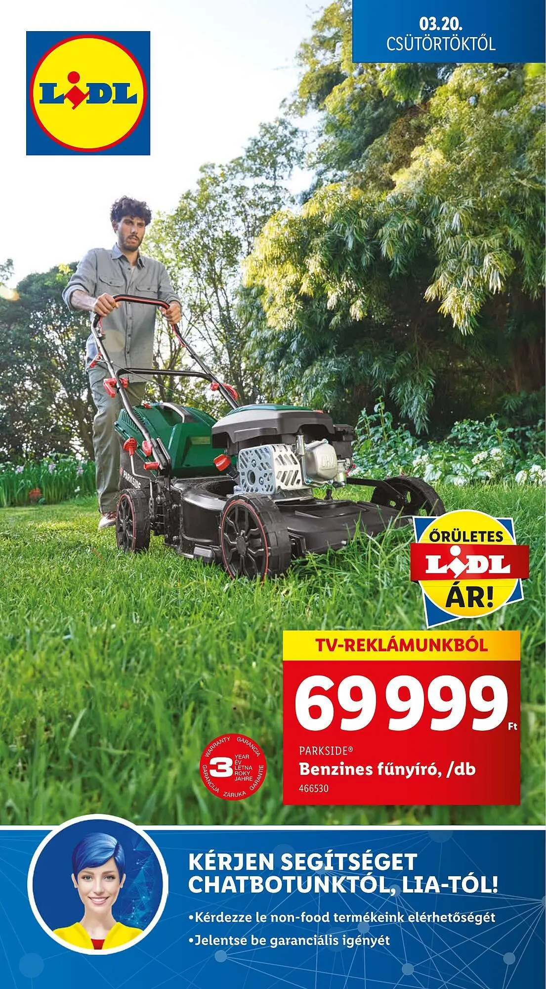 Katalógus Lidl akciós újság március 20.-tól március 26.-ig 2025. - Oldal 1