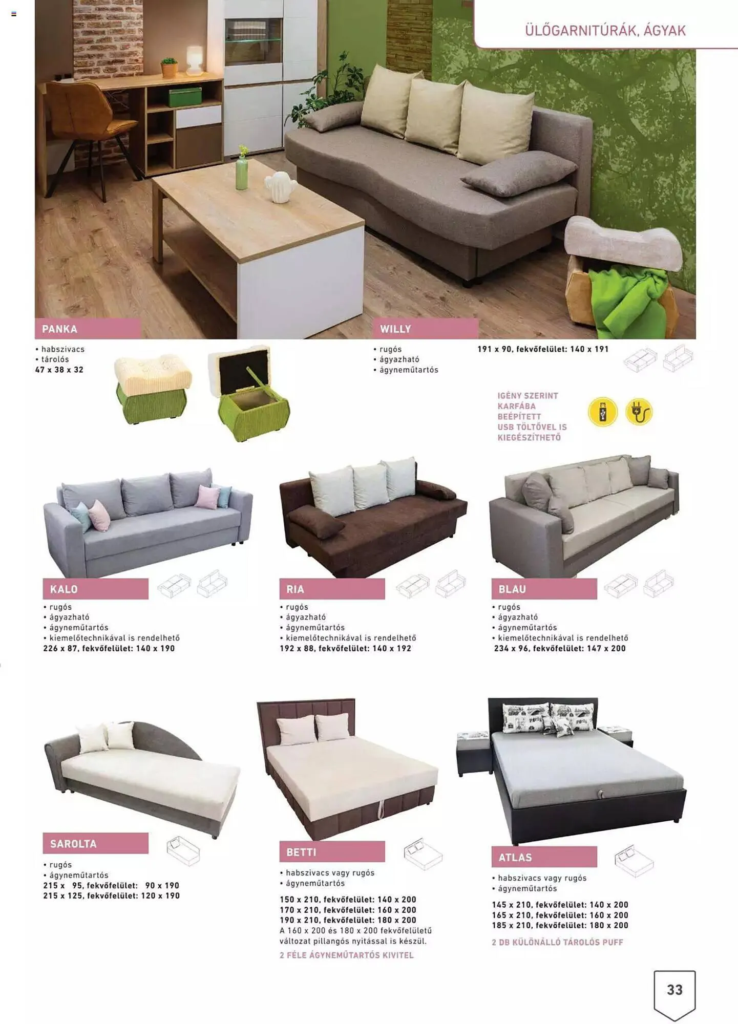 Katalógus RS Bútor akciós újság október 30.-tól december 31.-ig 2024. - Oldal 35