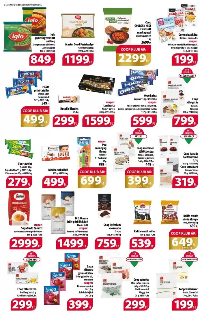 Katalógus Coop országos szórólap november 1. hét - Abc-Szuper október 31.-tól november 6.-ig 2024. - Oldal 4