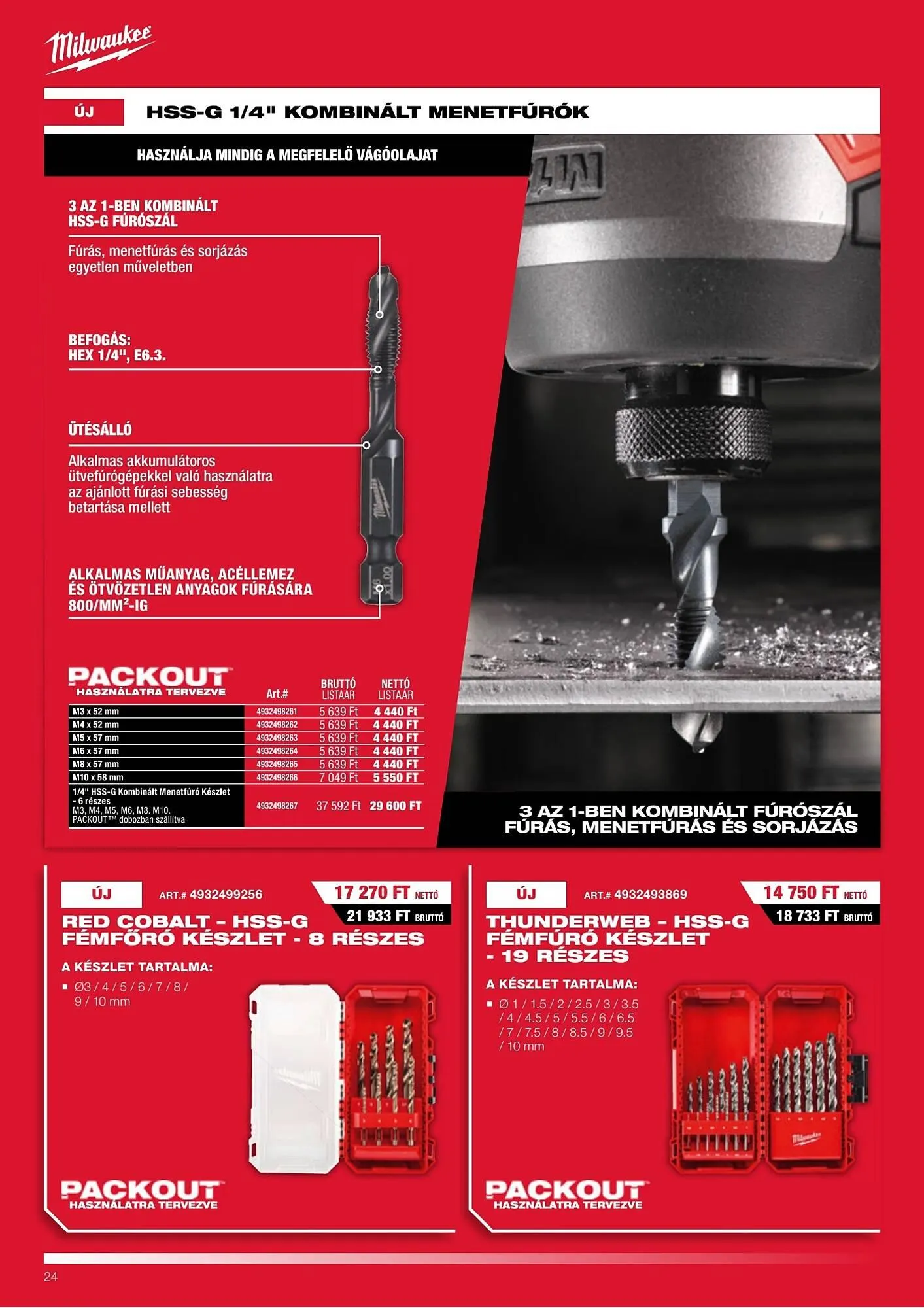 Katalógus Milwaukeetool akciós újság február 13.-tól július 31.-ig 2025. - Oldal 24