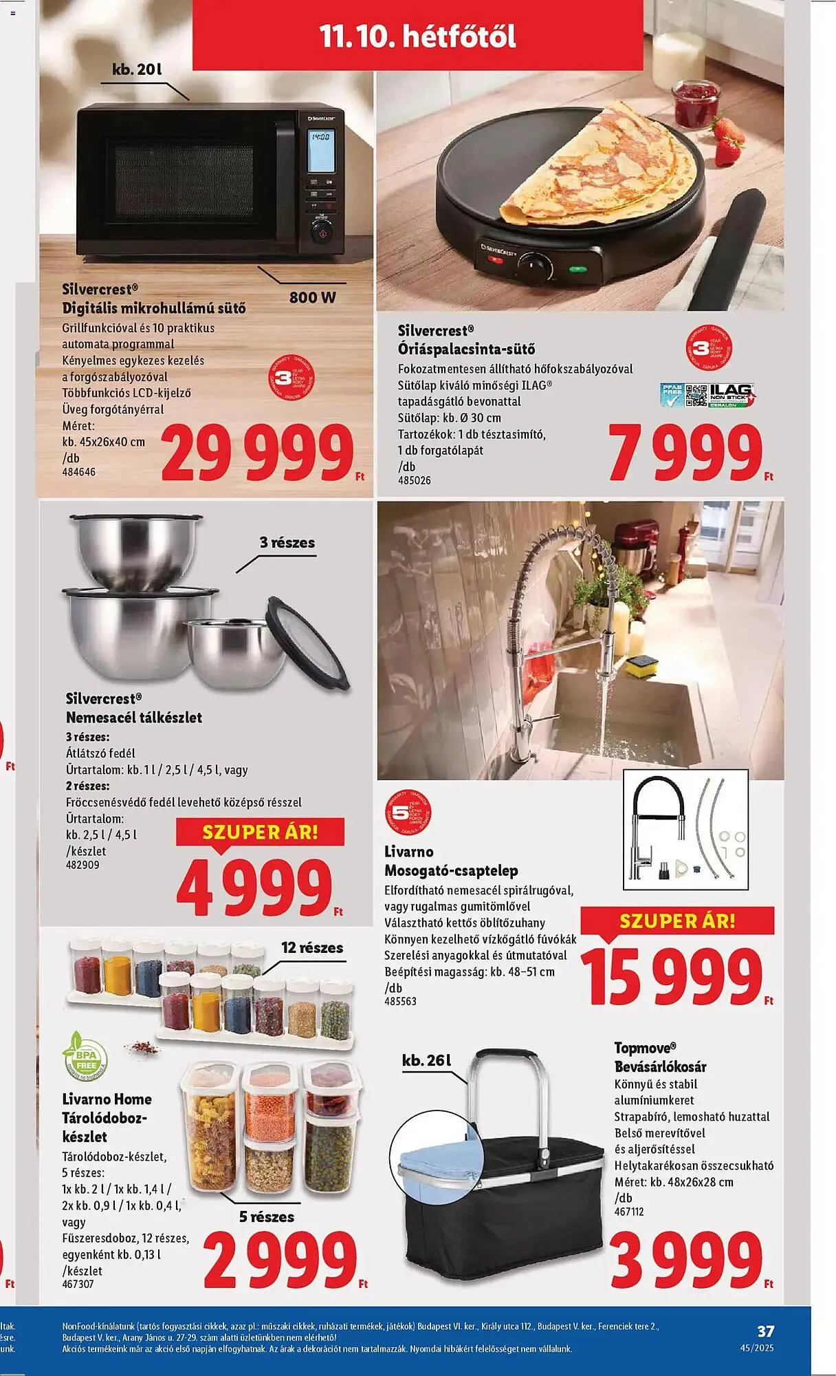 Katalógus Lidl akciós újság november 6.-tól november 12.-ig 2025. - Oldal 37