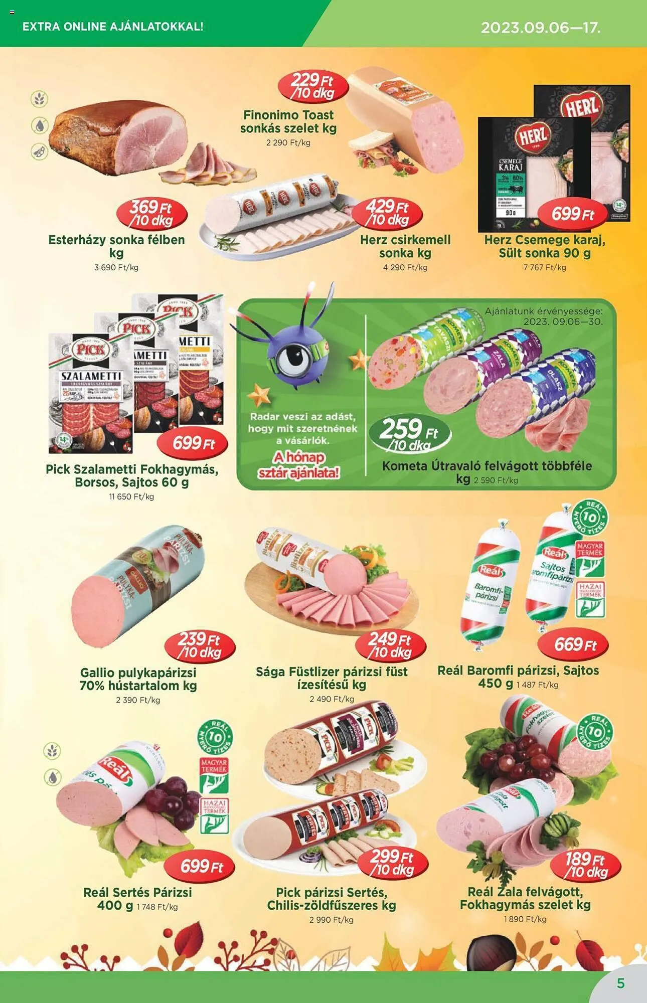 Katalógus Real akciós újság szeptember 6.-tól szeptember 17.-ig 2023. - Oldal 5