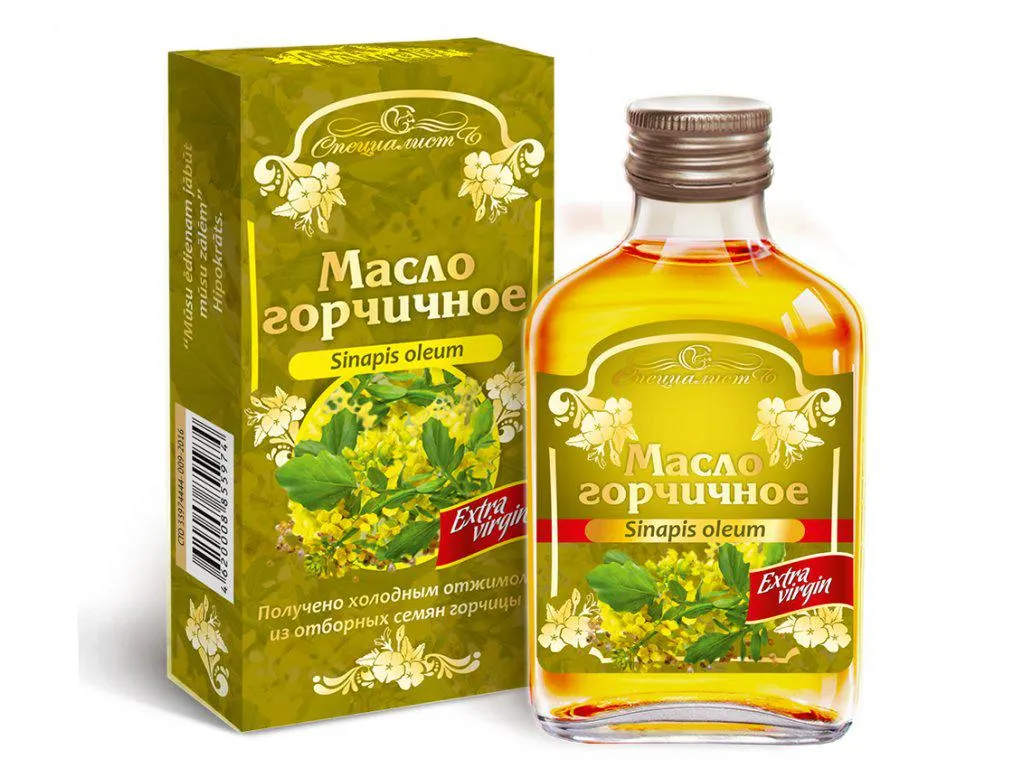 Hidegen sajtolt 100%-os mustárolaj