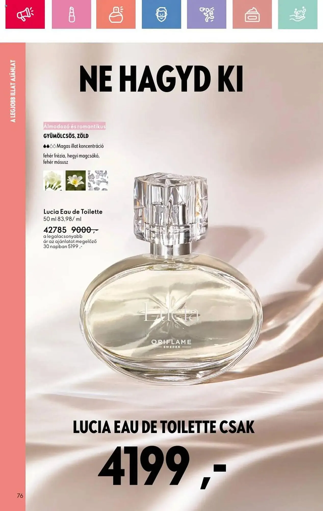 Katalógus Oriflame akciós újság július 6.-tól július 26.-ig 2025. - Oldal 76
