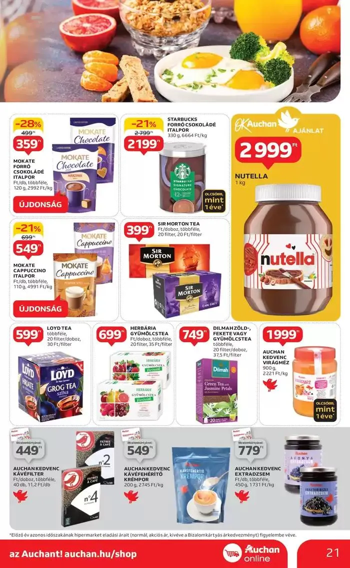 Katalógus Catalog Auchan január 6.-tól január 15.-ig 2025. - Oldal 21