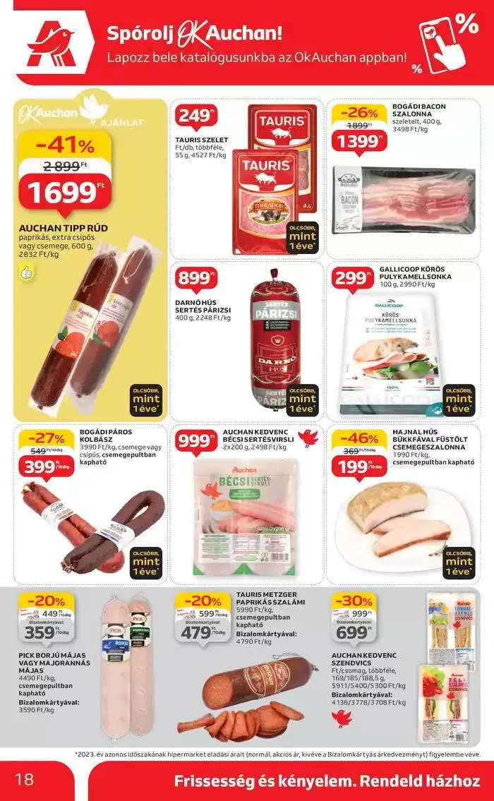 Katalógus Catalog Auchan október 28.-tól november 6.-ig 2024. - Oldal 18