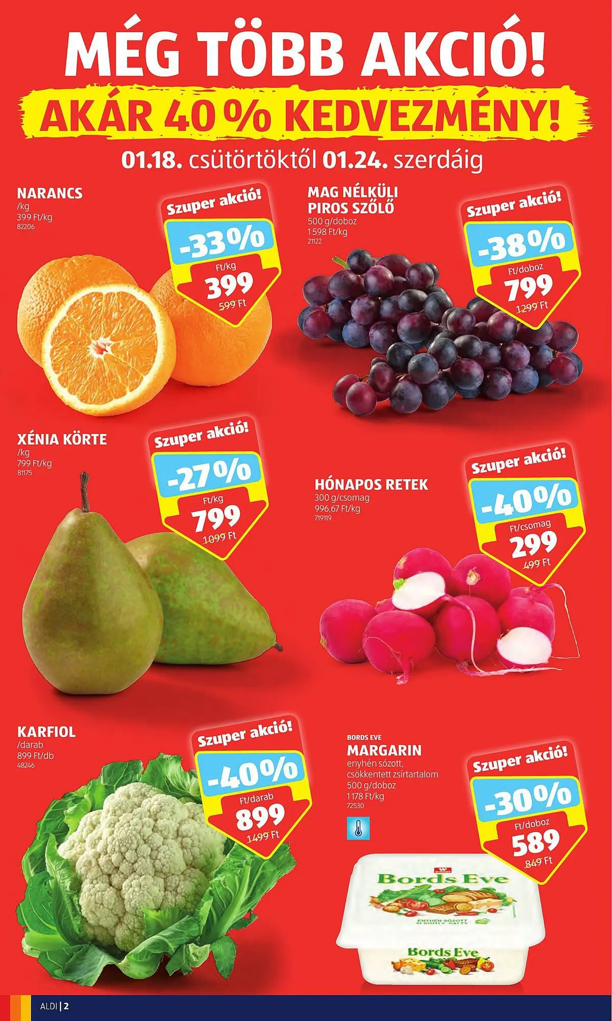 Katalógus ALDI akciós újság január 18.-tól január 24.-ig 2024. - Oldal 2