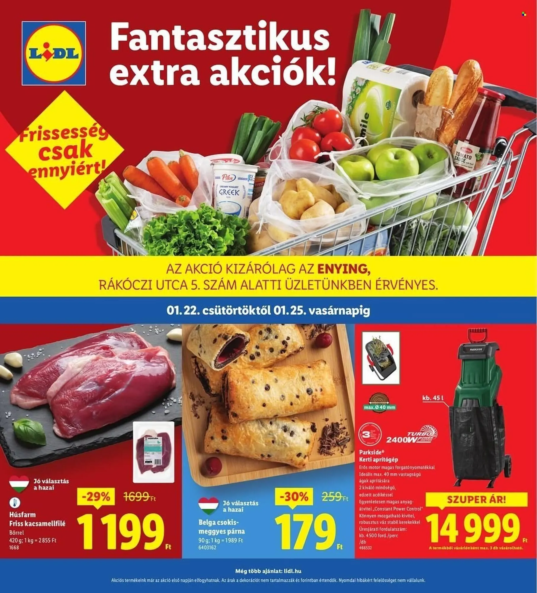 Katalógus Lidl akciós újság január 22.-tól január 25.-ig 2026. - Oldal 1