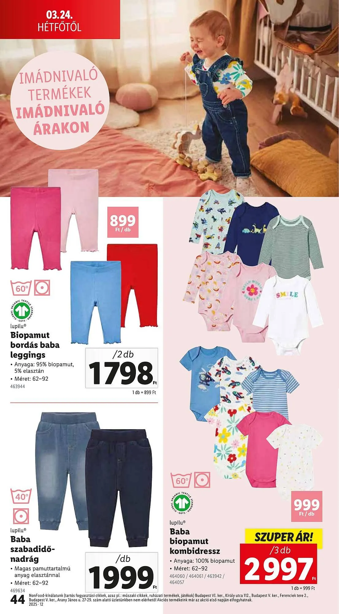 Katalógus Lidl akciós újság március 20.-tól március 26.-ig 2025. - Oldal 44