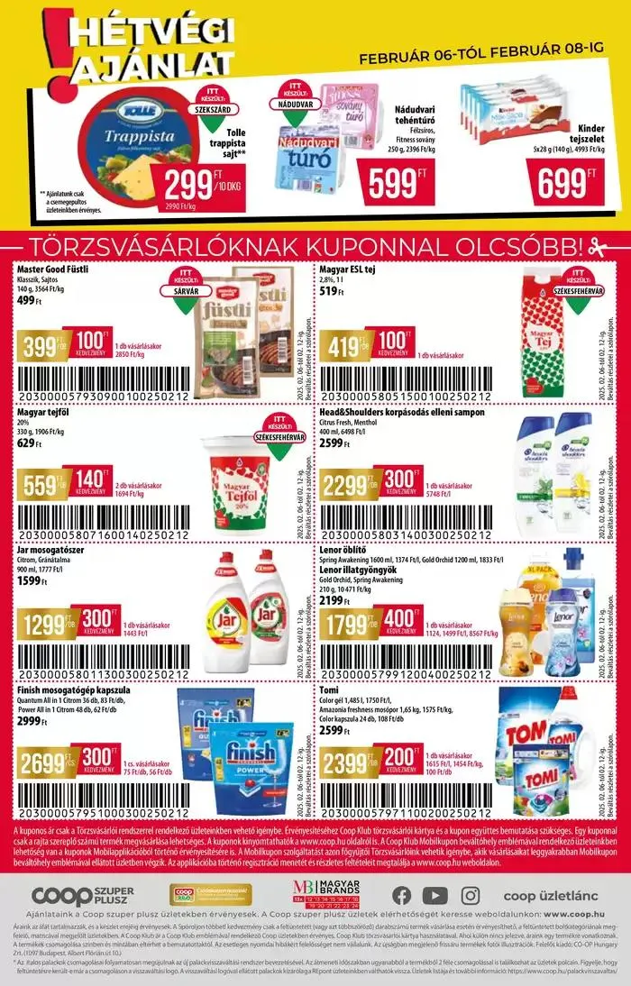 Katalógus Coop országos szórólap február 2. hét - Szuper Plusz február 6.-tól február 12.-ig 2025. - Oldal 12