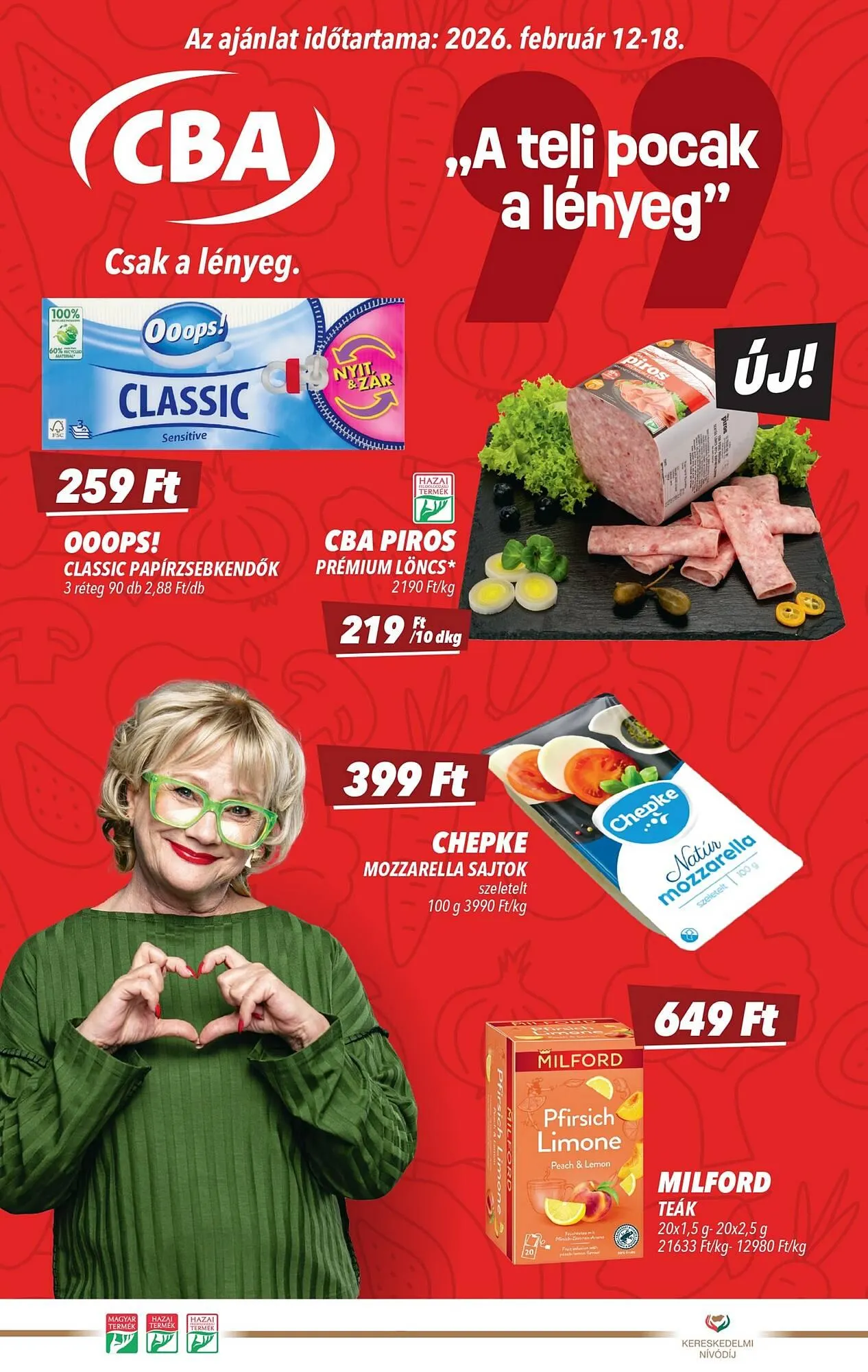 CBA akciós újság - 1