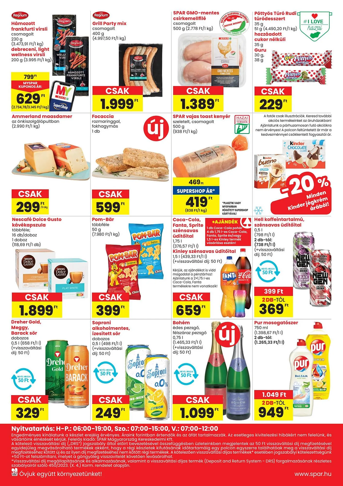 Katalógus Spar akciós újság augusztus 7.-tól augusztus 13.-ig 2025. - Oldal 2