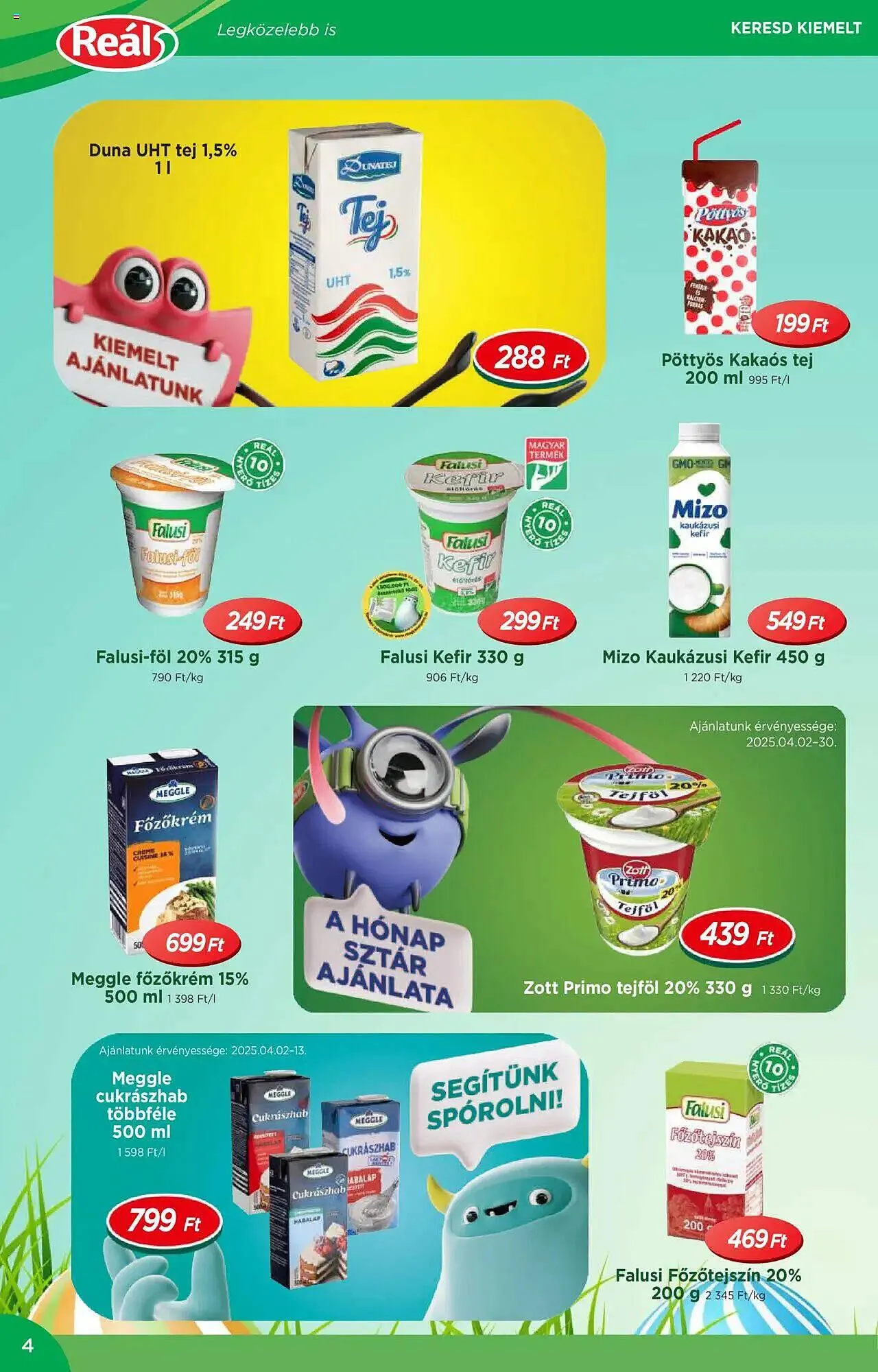 Katalógus Real akciós újság április 2.-tól április 13.-ig 2025. - Oldal 4