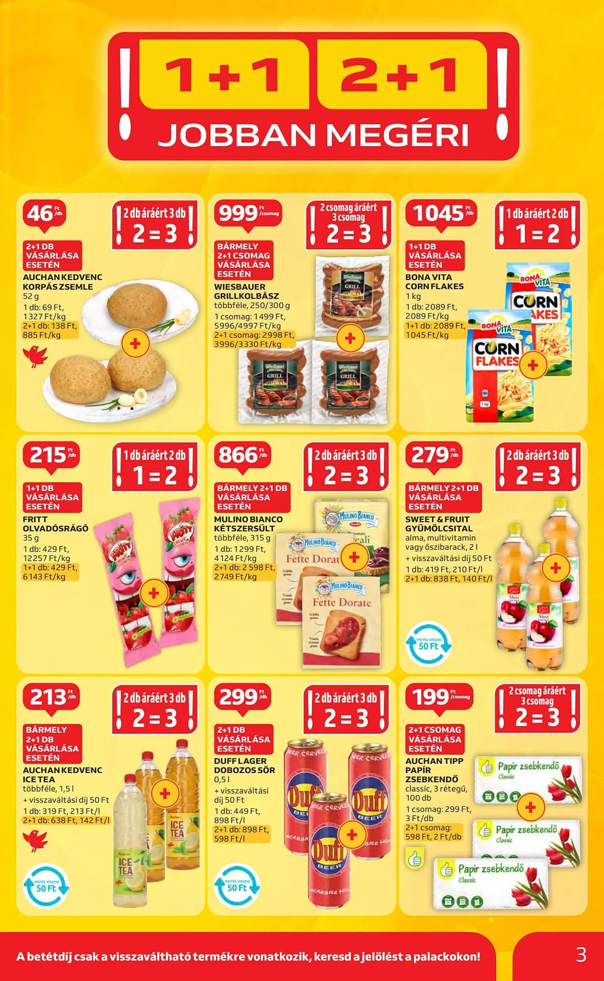 Katalógus Auchan akciós újság július 17.-tól július 23.-ig 2025. - Oldal 3