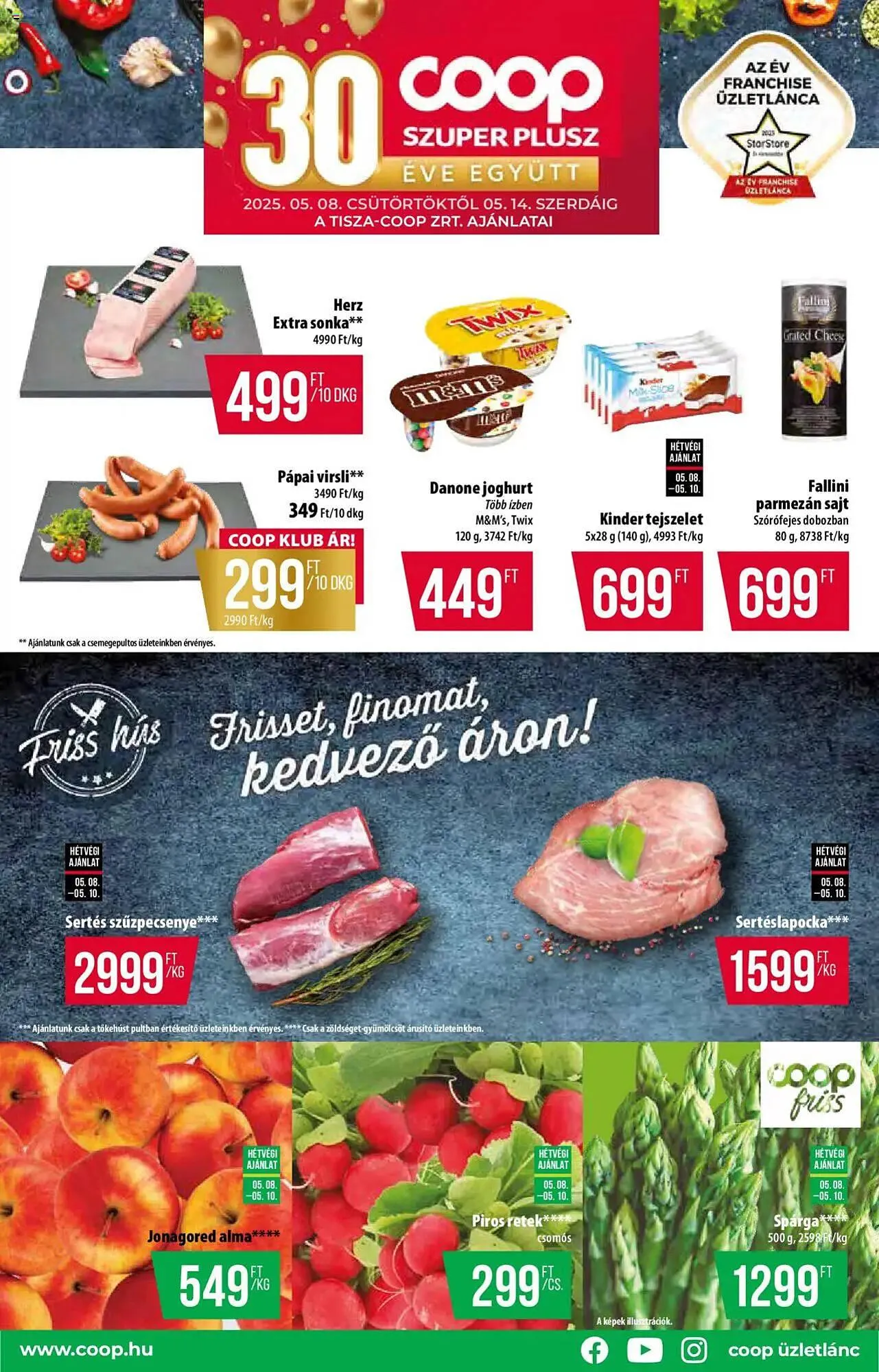 Katalógus Coop akciós újság május 8.-tól május 14.-ig 2025. - Oldal 1