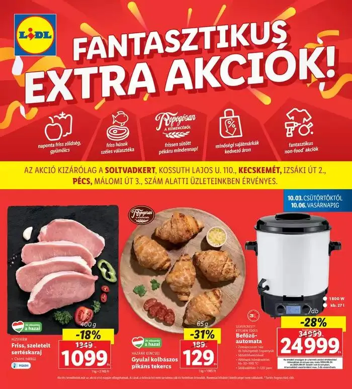 Katalógus Különleges ajánlatok Önnek október 3.-tól október 6.-ig 2024. - Oldal 1