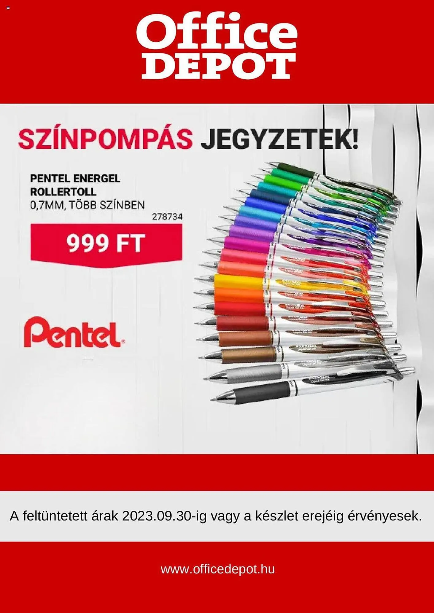 Katalógus Office Depot akciós újság szeptember 12.-tól szeptember 30.-ig 2023. - Oldal 11