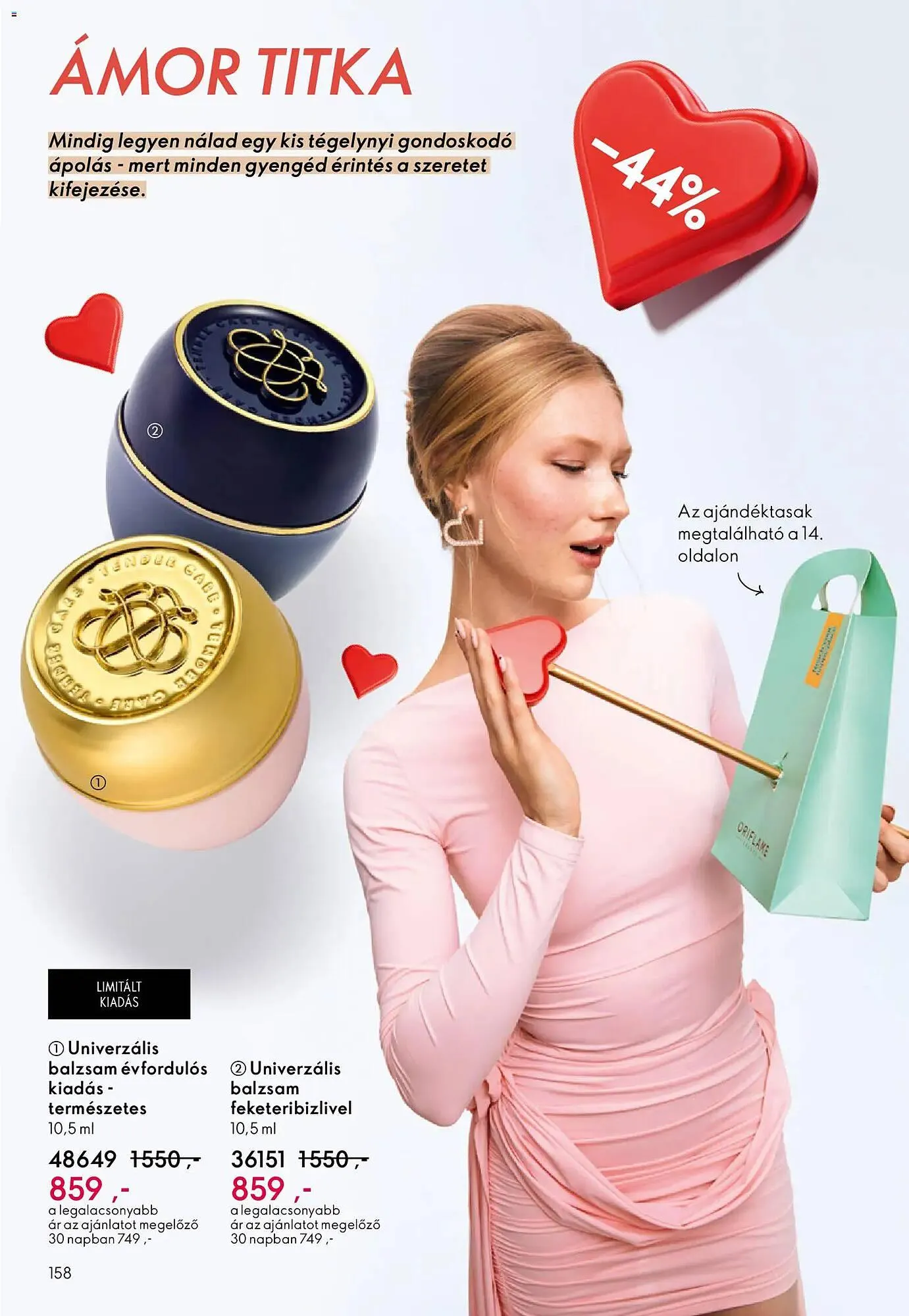 Katalógus Oriflame katalógus január 21.-tól február 10.-ig 2026. - Oldal 158