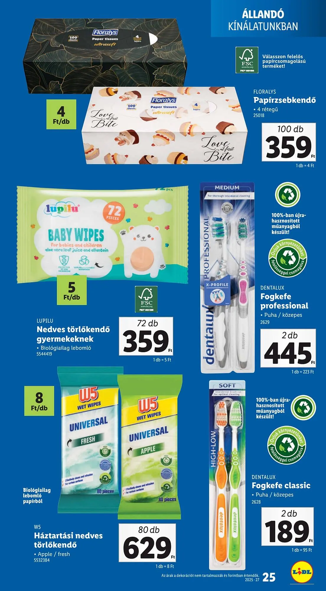 Katalógus Lidl akciós újság július 3.-tól július 9.-ig 2025. - Oldal 25