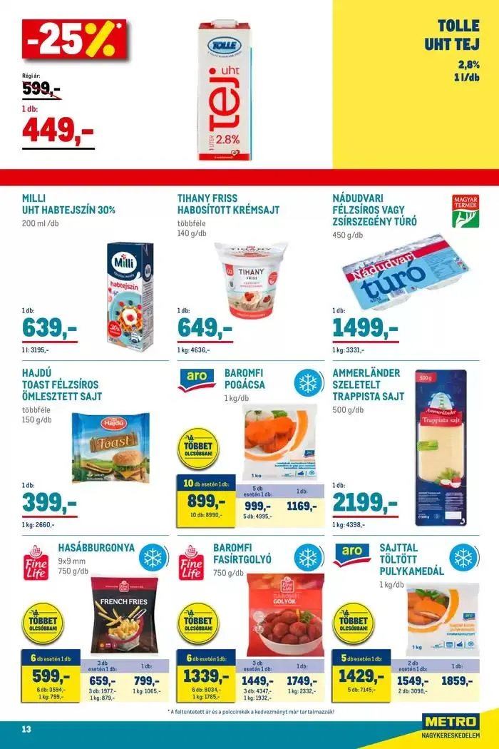Katalógus Metro akciós január 2.-tól január 31.-ig 2025. - Oldal 13