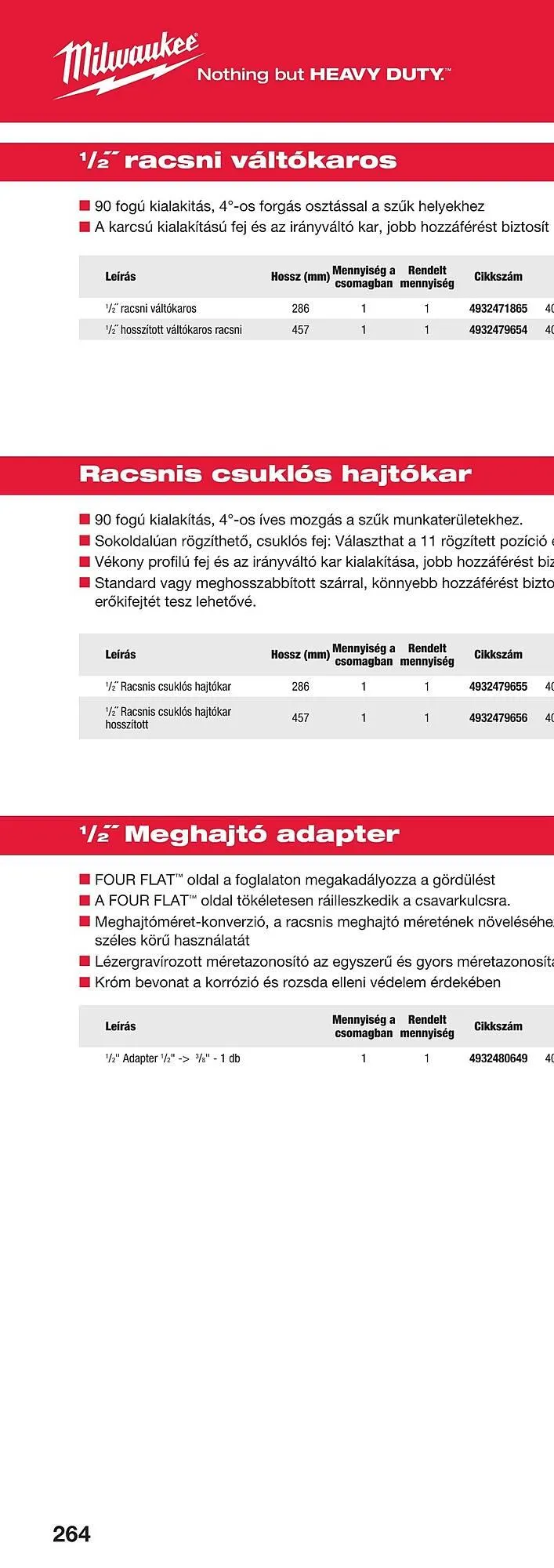 Katalógus Milwaukee akciós újság szeptember 16.-tól december 31.-ig 2025. - Oldal 526
