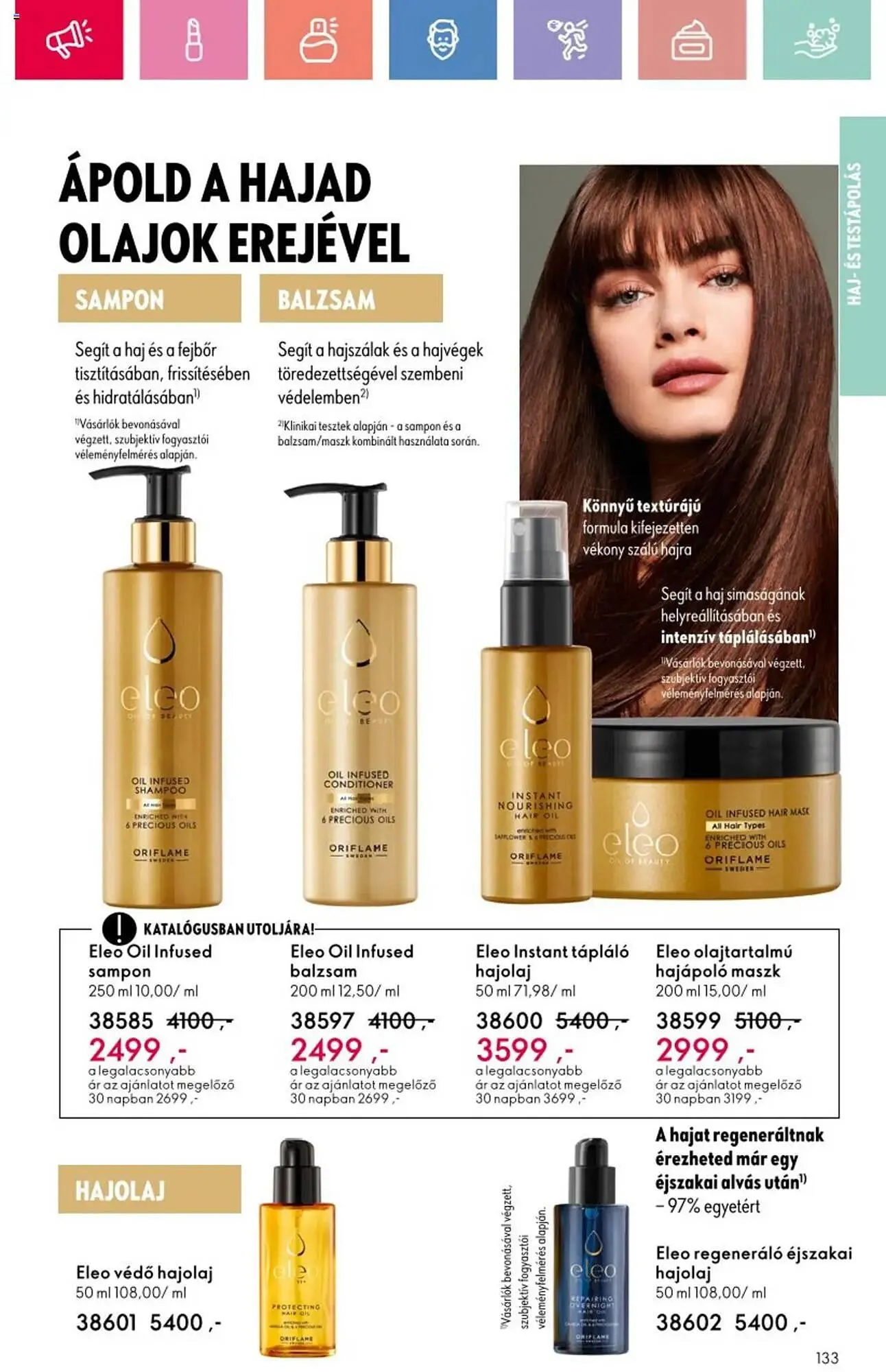 Katalógus Oriflame akciós újság július 6.-tól július 26.-ig 2025. - Oldal 133