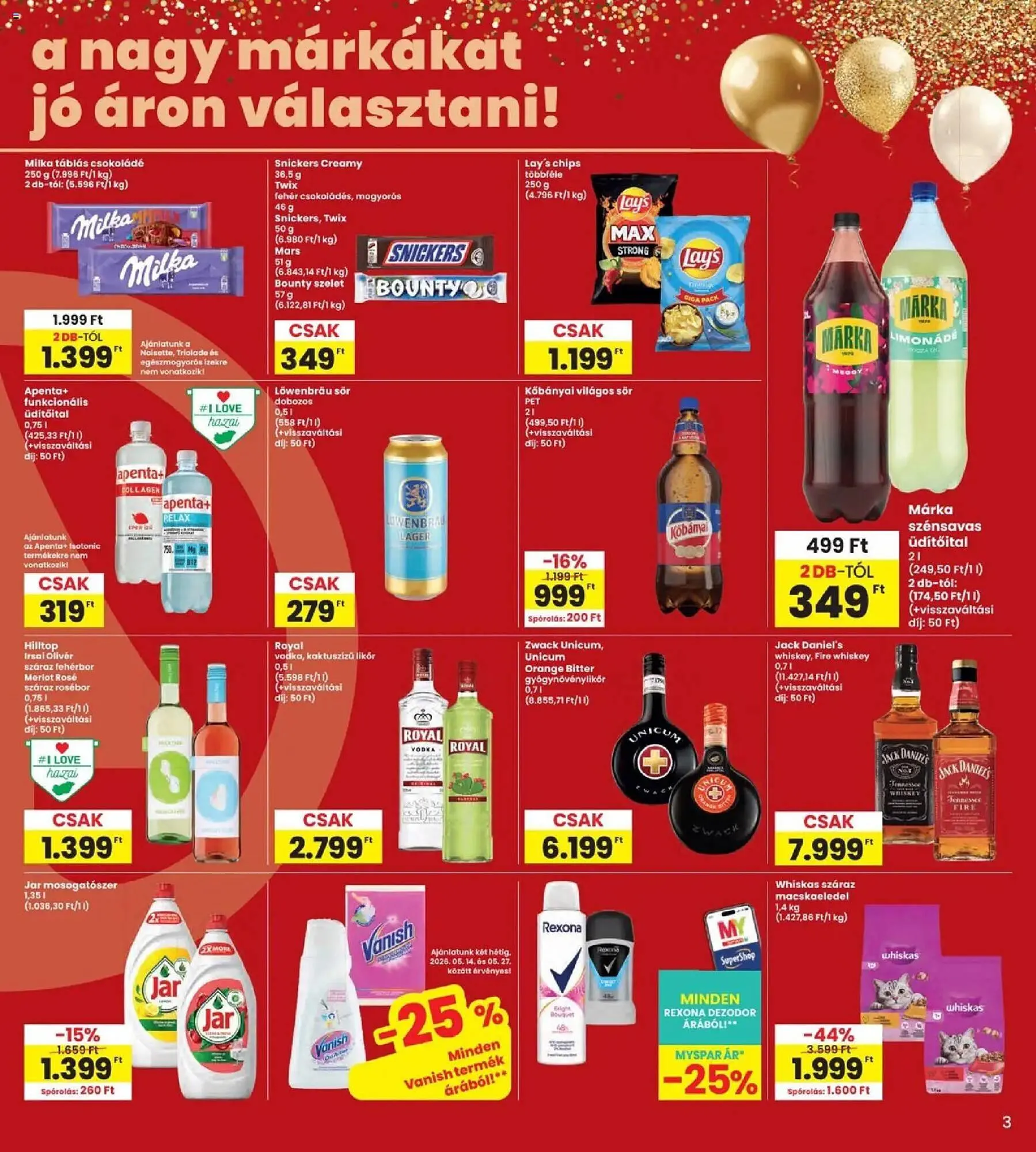 Katalógus Interspar akciós újság május 14.-tól május 20.-ig 2026. - Oldal 3