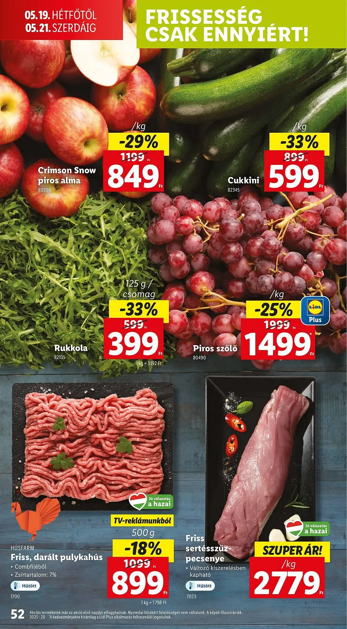Katalógus Lidl akciós újság május 15.-tól május 21.-ig 2025. - Oldal 52
