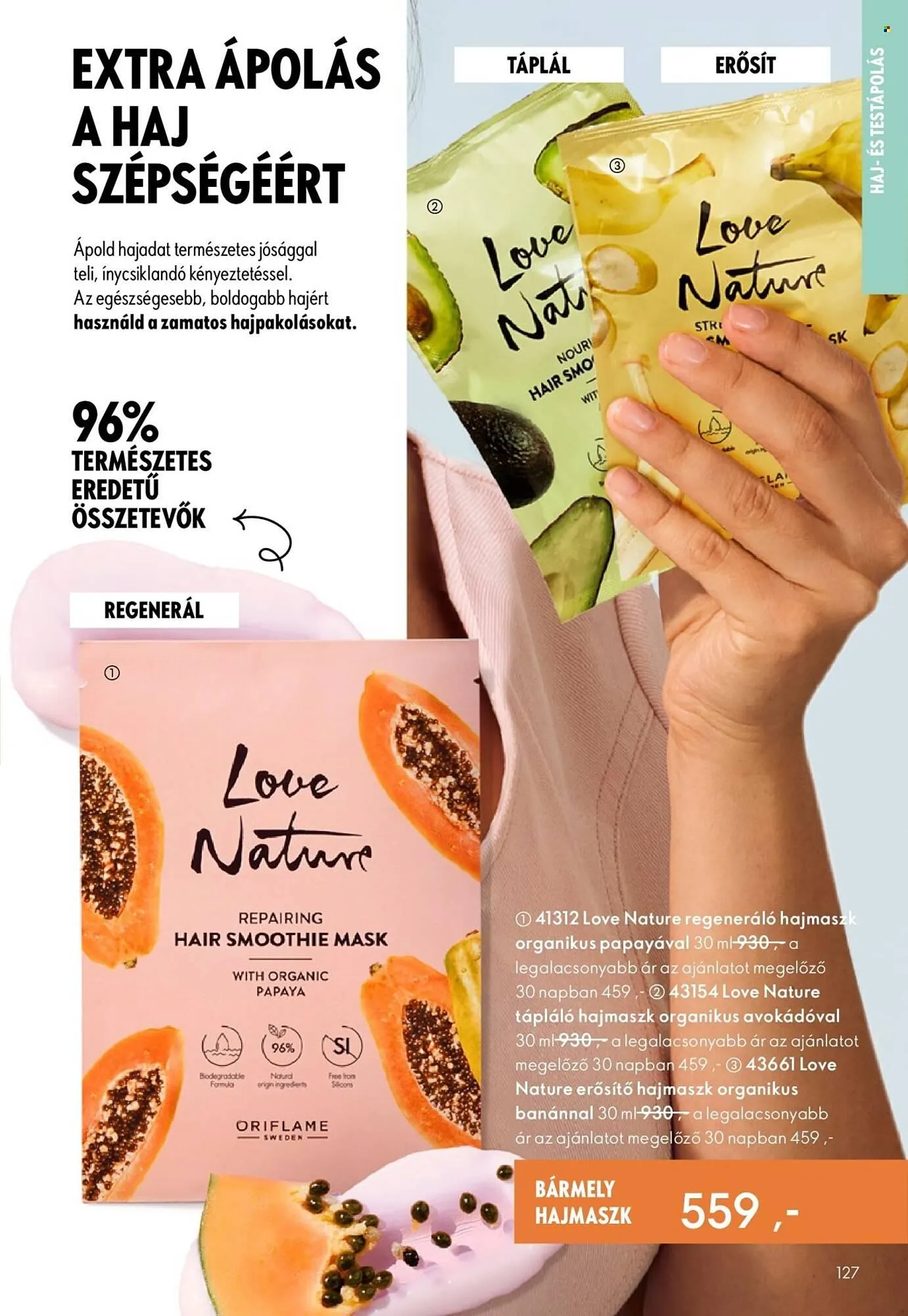 Katalógus Oriflame katalógus december 24.-tól január 20.-ig 2026. - Oldal 127
