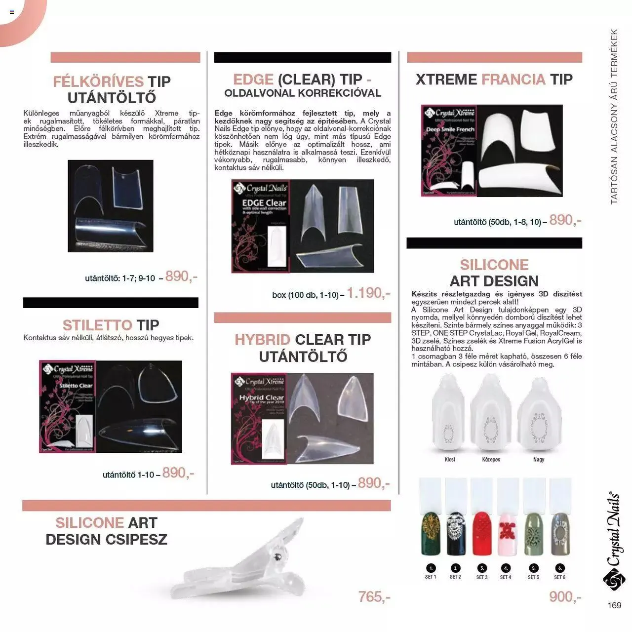Katalógus Crystal Nails - Nagykatalógus 2023/24 március 6.-tól december 31.-ig 2023. - Oldal 169