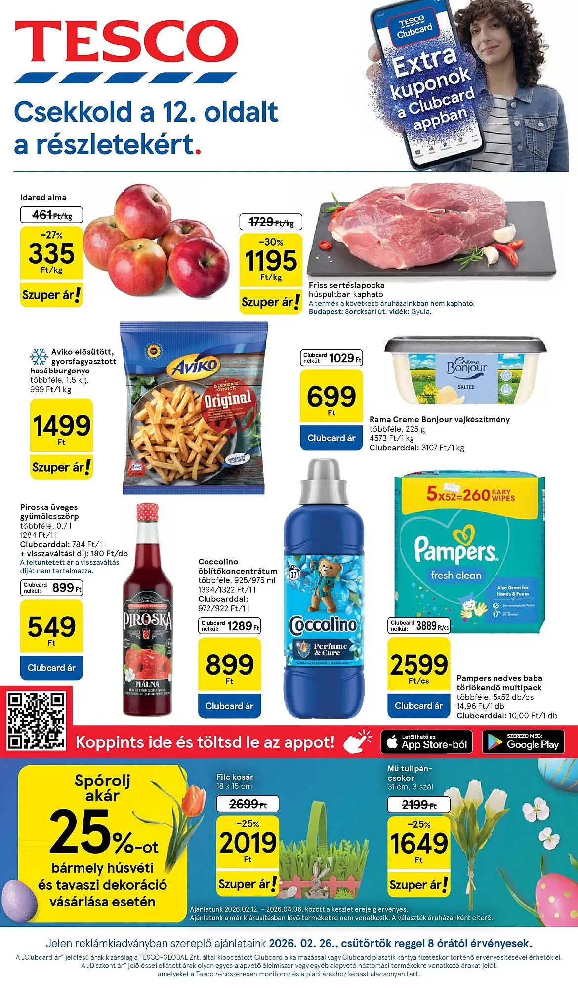 Katalógus Tesco akciós újság február 26.-tól március 4.-ig 2026. - Oldal 1