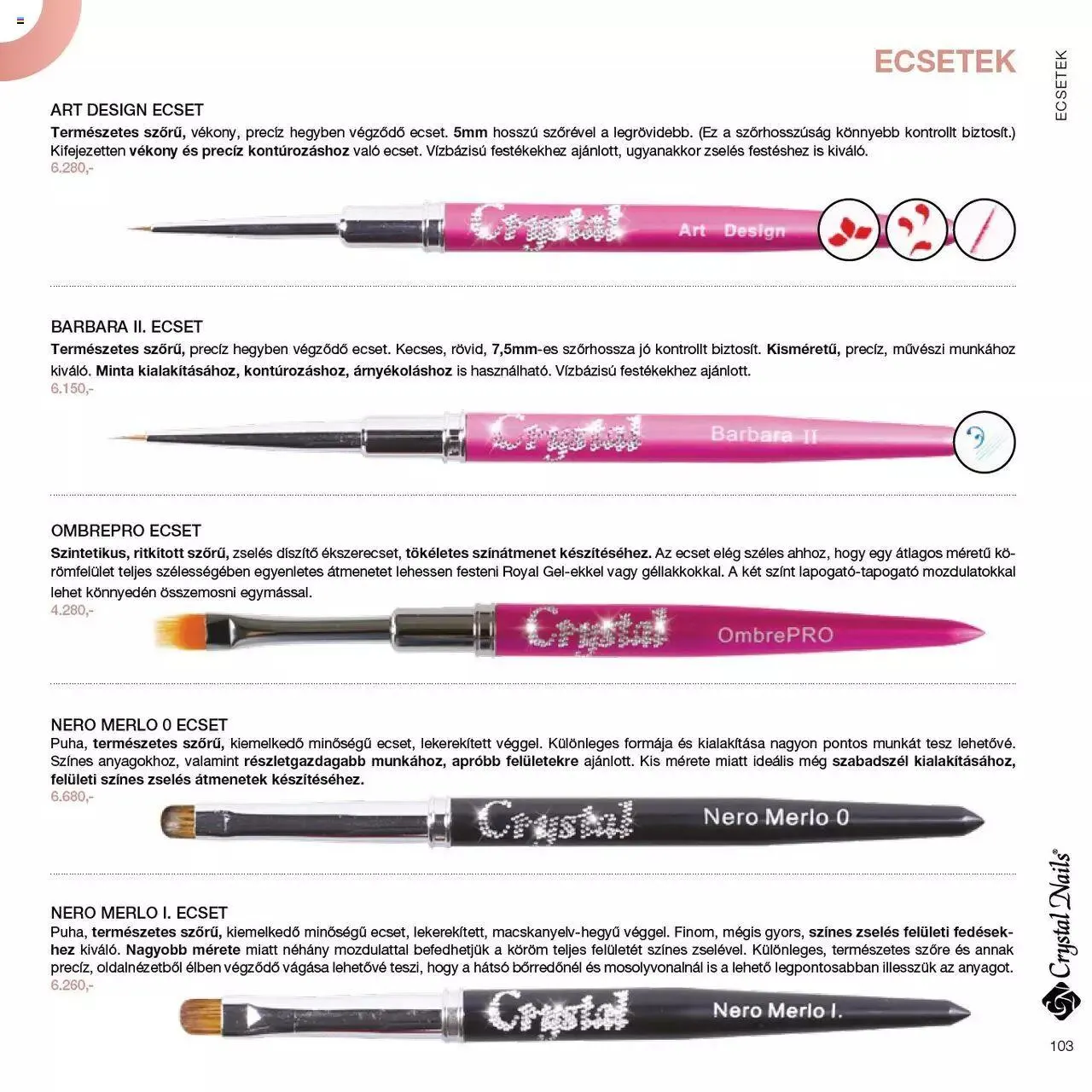 Katalógus Crystal Nails - Nagykatalógus 2023/24 március 6.-tól december 31.-ig 2023. - Oldal 103