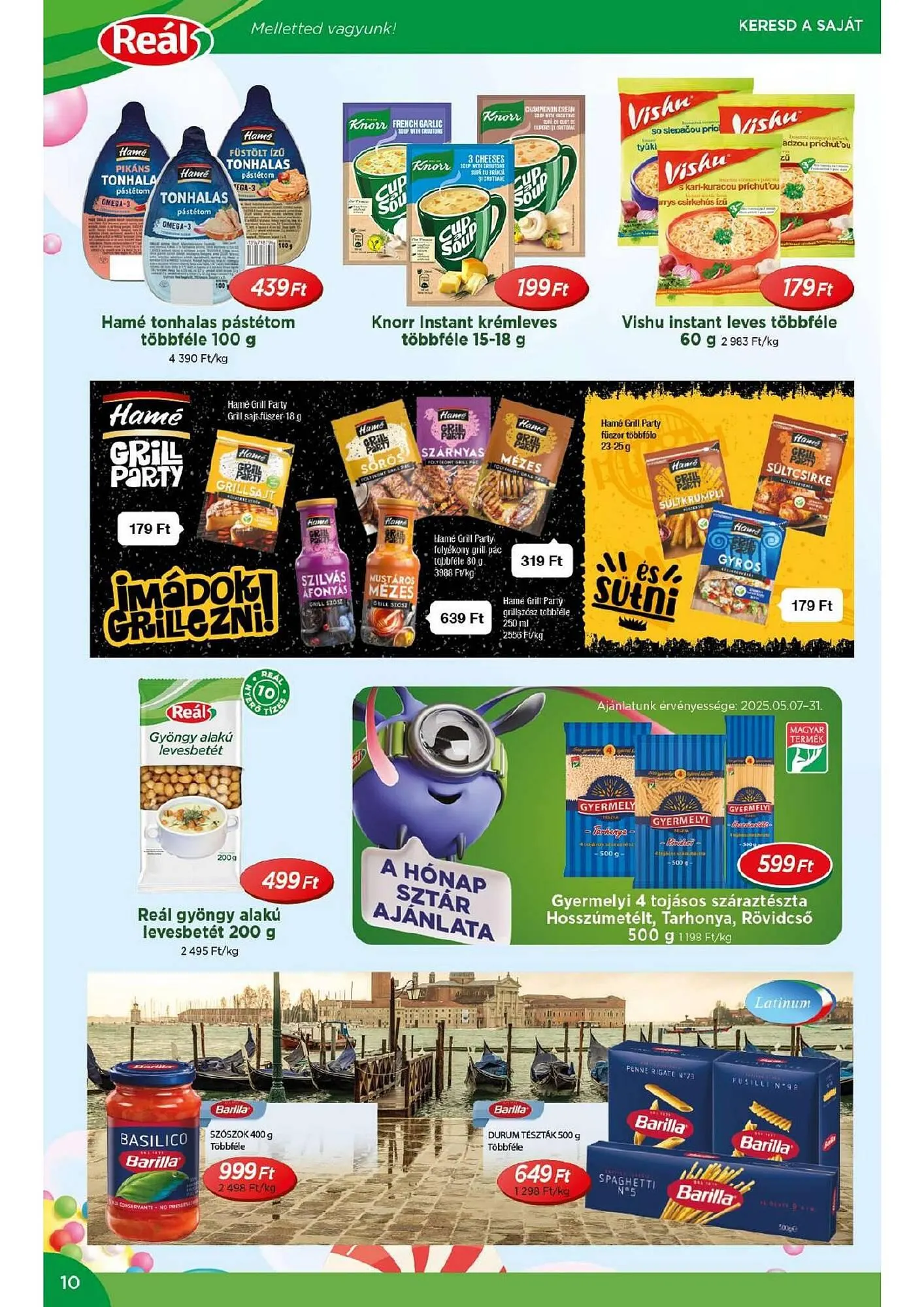 Katalógus Real akciós újság május 7.-tól május 18.-ig 2025. - Oldal 10