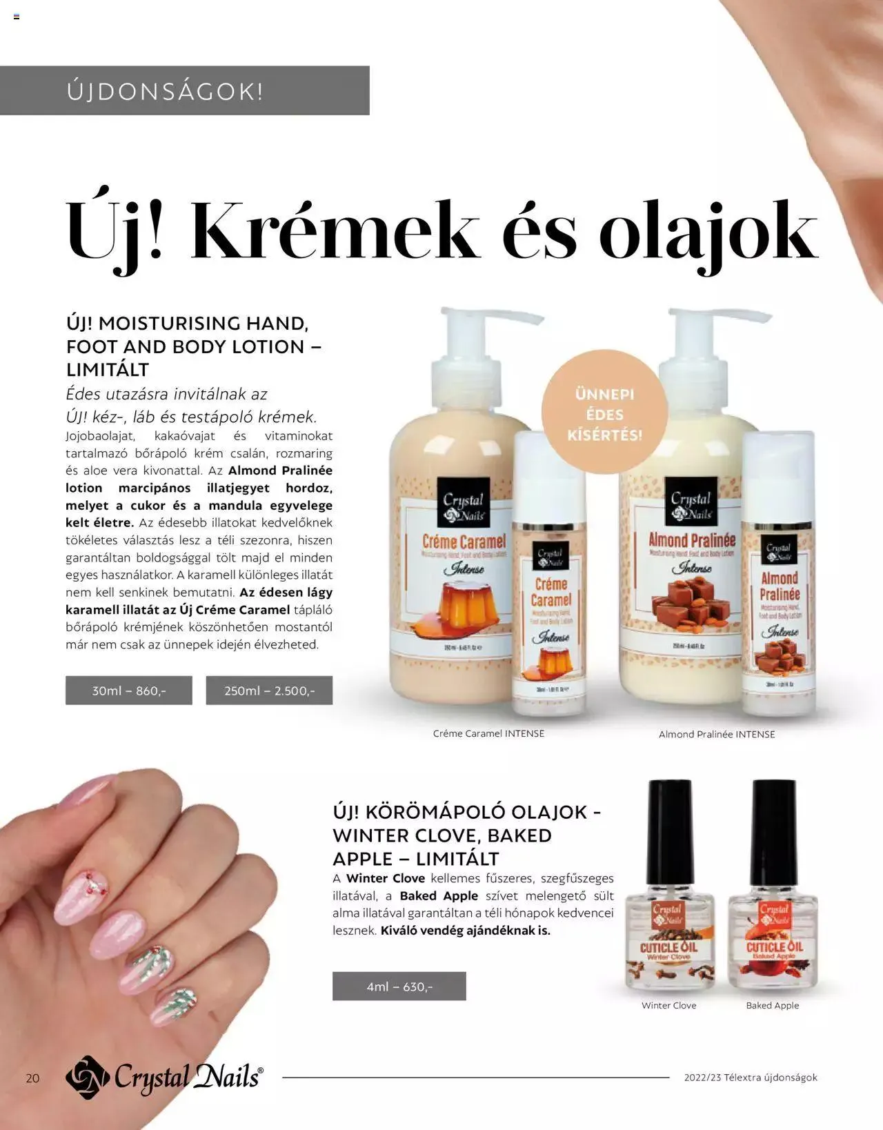 Katalógus Crystal Nails - Akciós újság november 7.-tól december 31.-ig 2023. - Oldal 20
