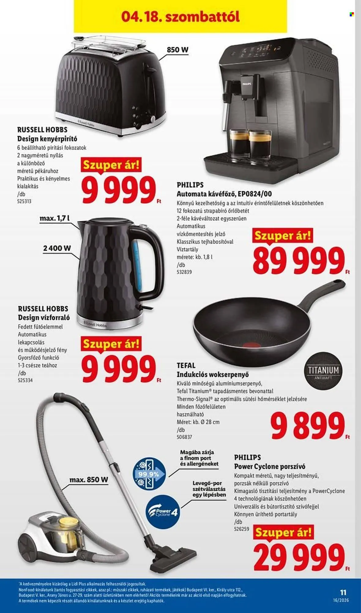 Katalógus Lidl akciós újság április 16.-tól április 22.-ig 2026. - Oldal 11