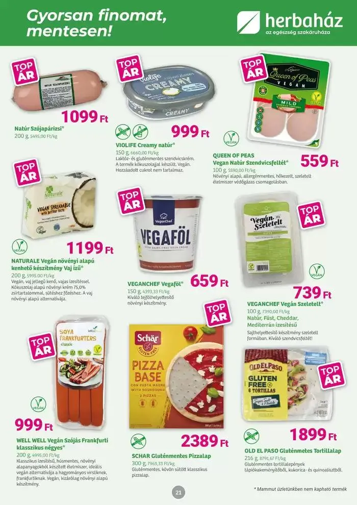 Katalógus Top Ar február 3.-tól március 2.-ig 2025. - Oldal 21