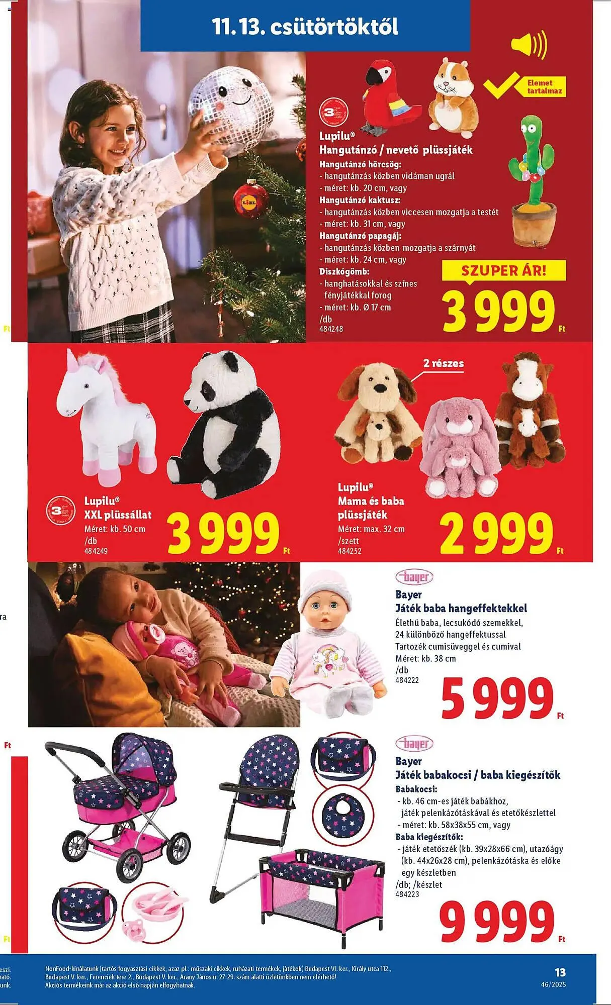 Katalógus Lidl akciós újság november 13.-tól december 28.-ig 2025. - Oldal 13