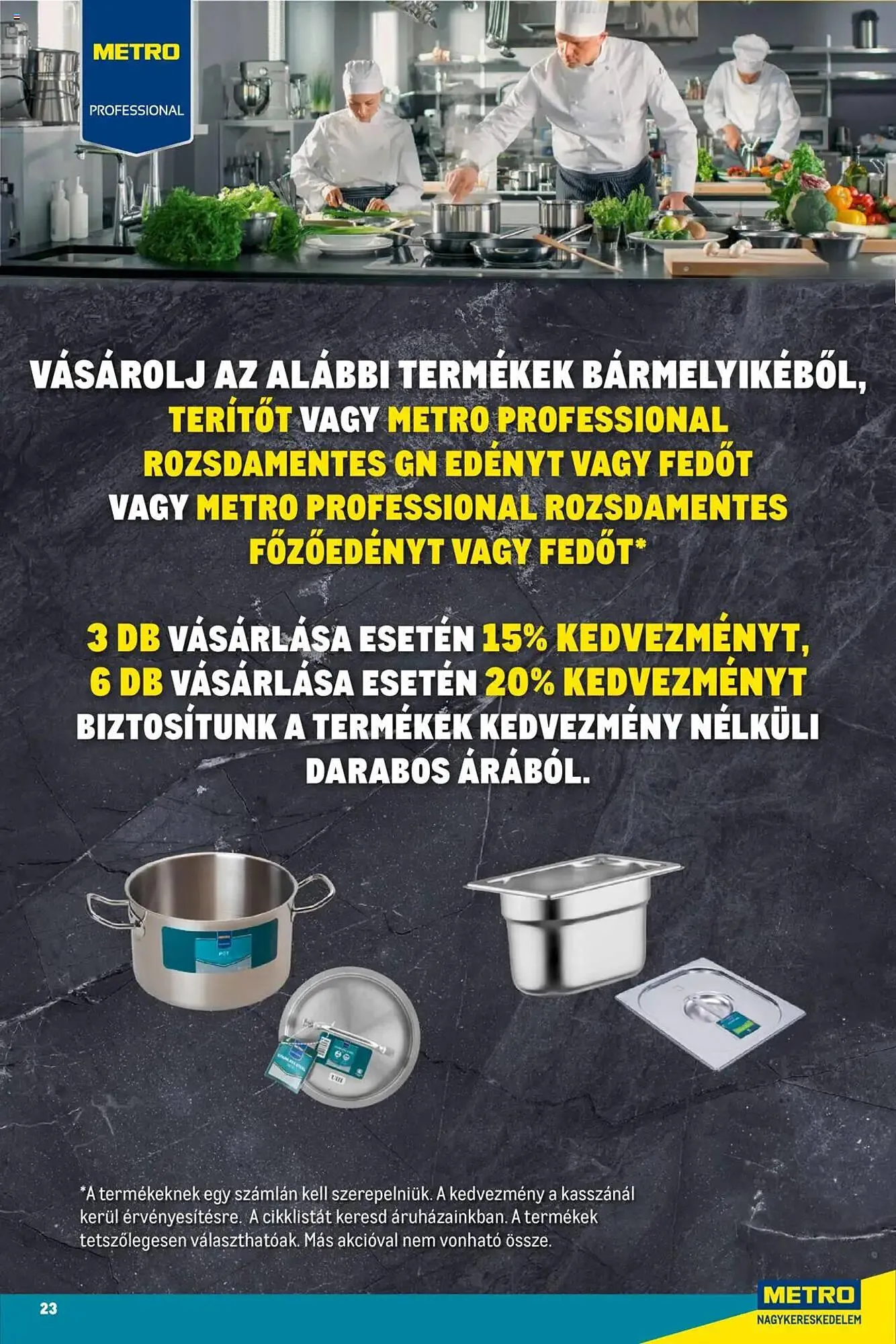Katalógus Metro akciós újság július 1.-tól július 31.-ig 2025. - Oldal 23