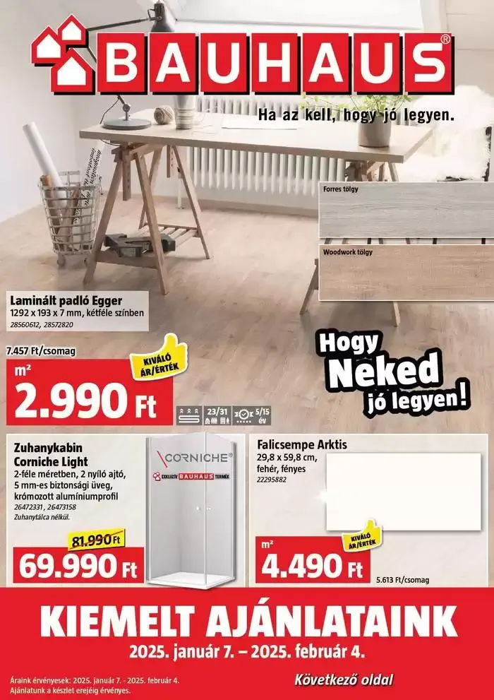 Katalógus Katalógus Bauhaus január 25.-tól február 8.-ig 2025. - Oldal 1