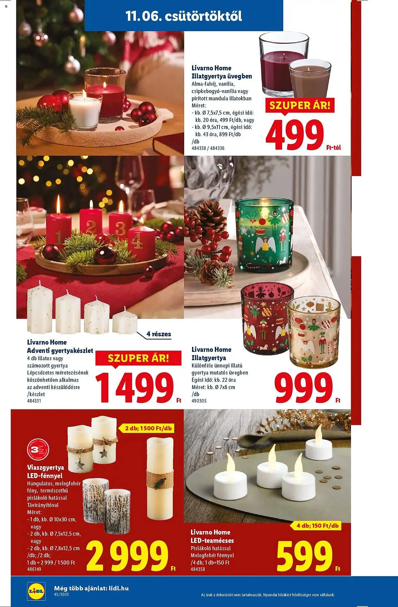 Katalógus Lidl akciós újság november 6.-tól december 28.-ig 2025. - Oldal 10