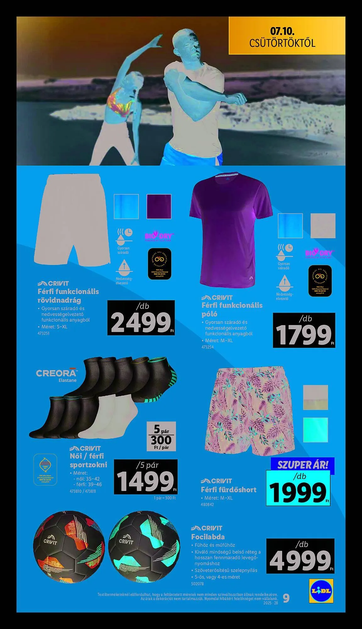 Katalógus Lidl akciós újság július 10.-tól július 16.-ig 2025. - Oldal 9