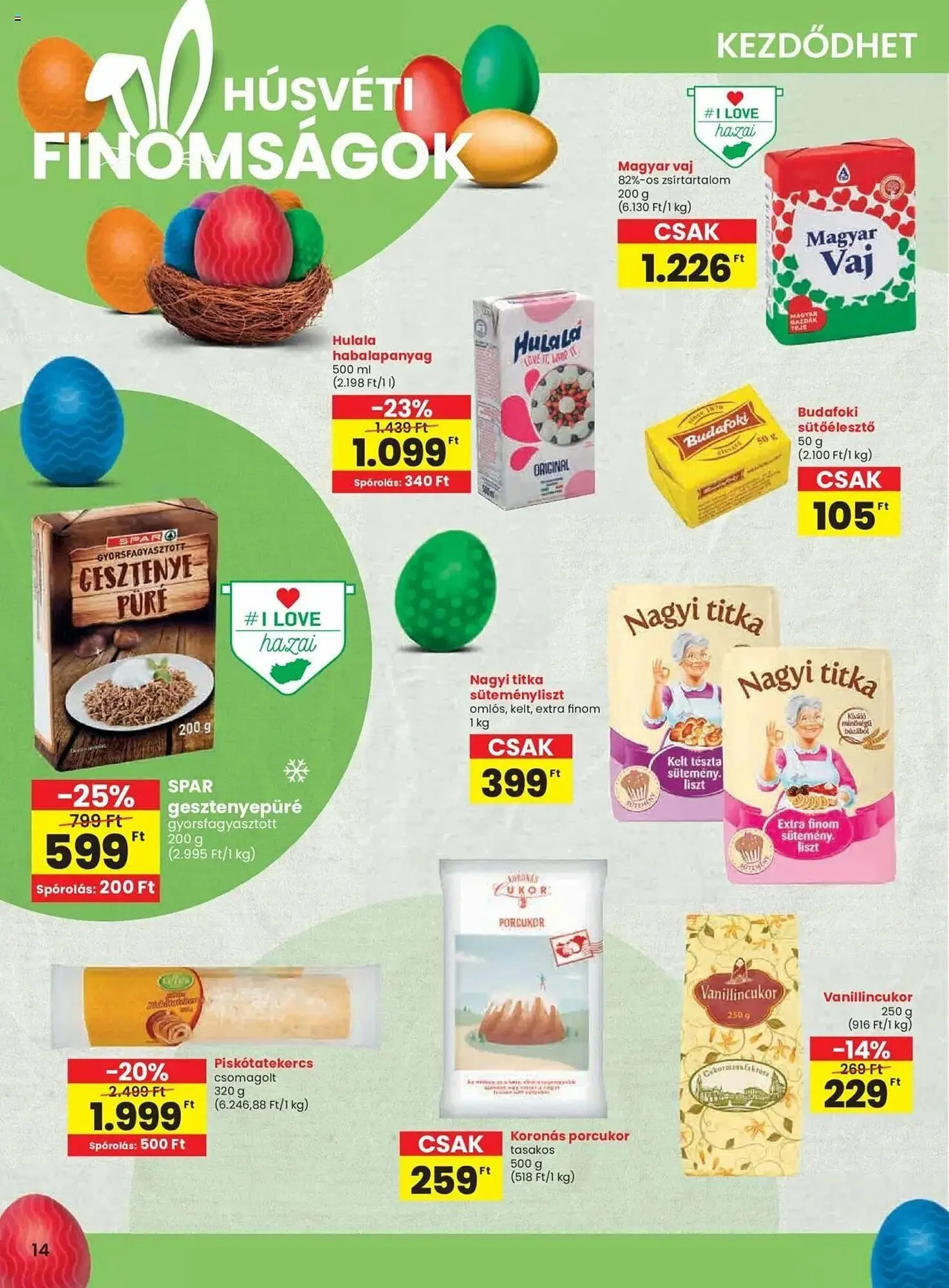 Katalógus Spar akciós újság április 10.-tól április 22.-ig 2025. - Oldal 14