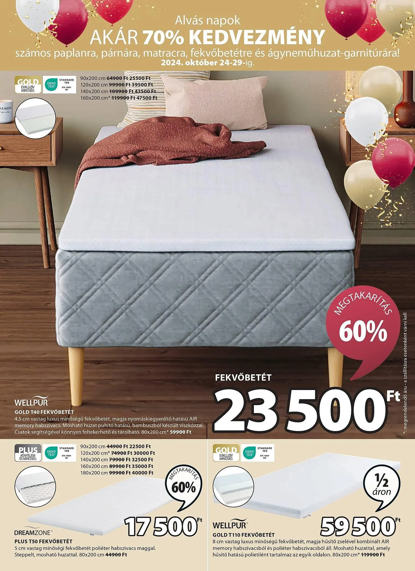 Katalógus JYSK akciós újság október 24.-tól december 1.-ig 2024. - Oldal 5