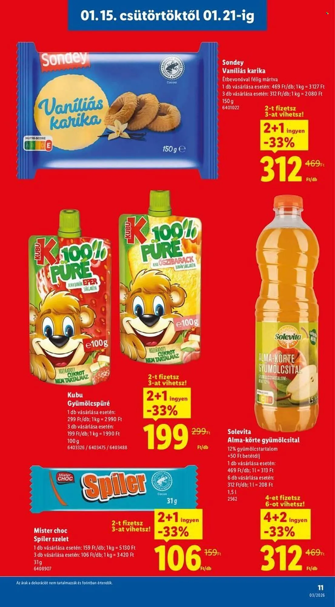 Katalógus Lidl akciós újság január 15.-tól január 21.-ig 2026. - Oldal 11