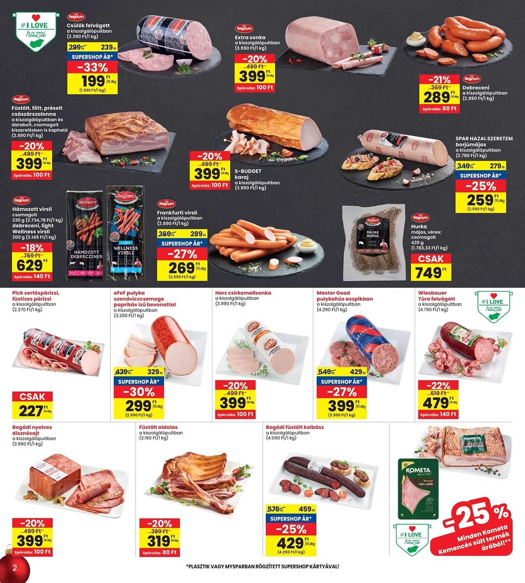 Katalógus Interspar akciós újság december 4.-tól december 10.-ig 2025. - Oldal 2