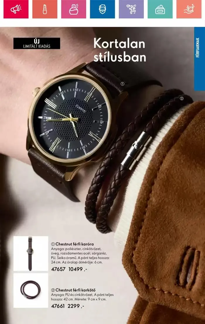 Katalógus ORIFLAME akciós október 20.-tól november 3.-ig 2024. - Oldal 131