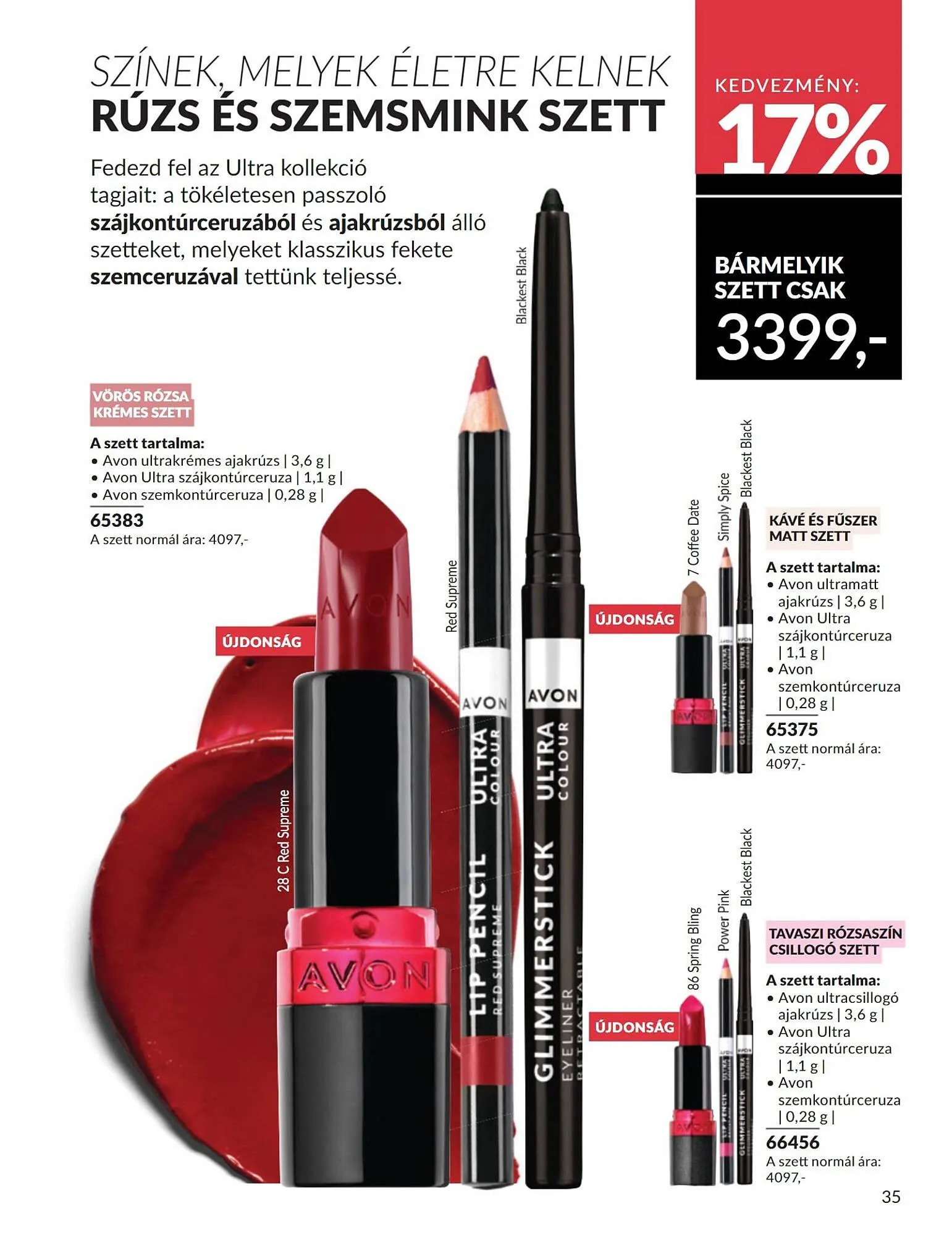 Katalógus AVON akciós újság március 1.-tól március 31.-ig 2025. - Oldal 35